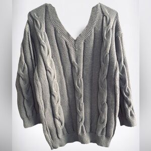 New! Cable Knit Sweater